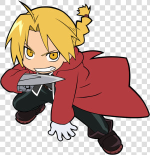 Fullmetal Alchemist Edward Chibi   Png Download   Fullmetal Alchemist Brotherhood Chibi  Transparent Png