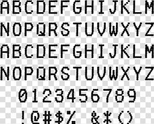 Fake Receipt Example   Dot Matrix Font For Receipt  HD Png Download