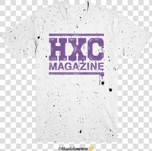 Image Of White Speckle Hxc Magazine   Active Shirt  HD Png Download