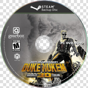 Duke Nukem 3d Cd Disc  HD Png Download