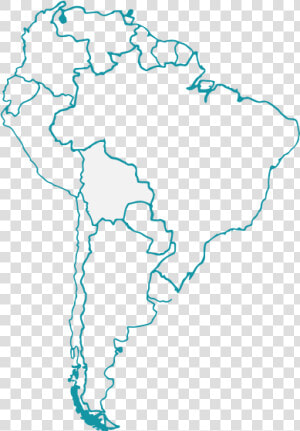 Mapa América Do Sul   South America  HD Png Download