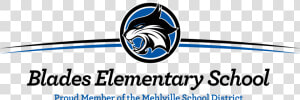 School Logo   Blades Elementary School  HD Png Download