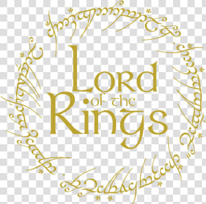 Lord Of The Rings Clipart Logo   Lord Of The Rings Png  Transparent Png