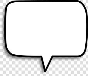 Speech Bubble Png Transparent Image   Square Speech Bubble White  Png Download