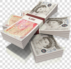 Stacks Of British Pounds  HD Png Download