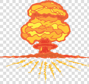 Clipart Clouds Atomic Bomb   Transparent Background Atomic Bomb Clip Art  HD Png Download