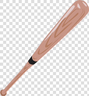 Base  Ball  Bat  Stick  Wooden  Baseball  Wood   Baseball Bat Clip Art  HD Png Download