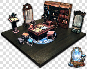 Furniture Pack Wizard Expansion Sample1   Papercraft Dungeon  HD Png Download