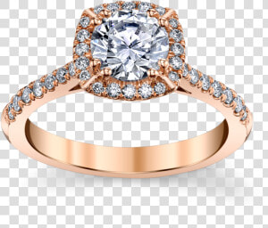 Coast Diamond Rose Gold Engagement Ring   Pre engagement Ring  HD Png Download