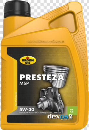 1 L Bottle Kroon Oil Presteza Msp 5w   Presteza Msp 5w 30  HD Png Download