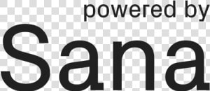 Powered By Sana Logo   Iso 22000  HD Png Download