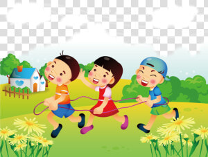 Child Cartoon Clip Art Jump Transprent Png   Children Day Vector Free Download  Transparent Png