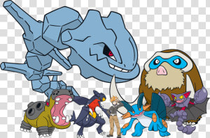 Ground Type Gym Leader biggest Team Award Goes To  HD Png Download