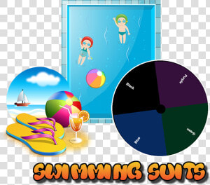  vacation Icon Game  Swimming Suits   Transparent Background Beach Clipart  HD Png Download