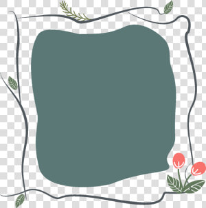 Hand Drawn Plant Border Design Element Png And Vector  Transparent Png