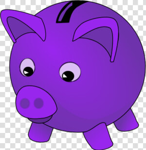 Piggy Bank Clip Art 9 Wikiclipart  HD Png Download