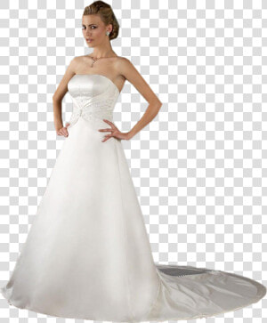 Femme Robe Mariage Png   Png Download   Robe De Mariée Png  Transparent Png