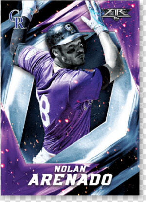 Nolan Arenado 2017 Topps Fire Base Poster   Poster  HD Png Download