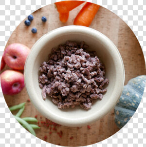 Bowl Of Minced Meat For Dogs   Superfood  HD Png Download