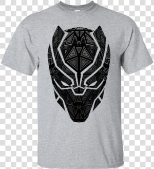 Marvel Black Panther Geometric Prism Mask T shirt   Black Panther Marvel Head  HD Png Download