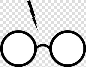 Harry Potter Glasses Clip Art Cinemas Transparent Png   Harry Potter Glasses And Lightning Bolt Png  Png Download