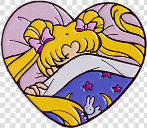 Sailormoon Heart Usagi Anime Japan Freetoedit   Enamel Pin Sailor Moon  HD Png Download