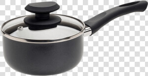 Black Pot With Glass Lid   Lid  HD Png Download