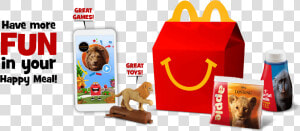 Mcdonalds Happy Meal  HD Png Download