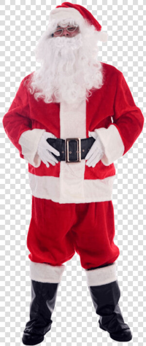 Santa Claus Costume   Santa Claus Dress Png  Transparent Png