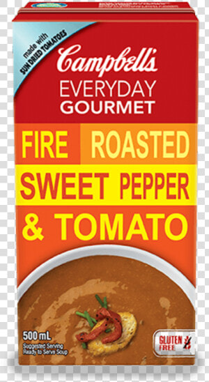 Campbell  39 s Red Pepper And Tomato Soup  HD Png Download