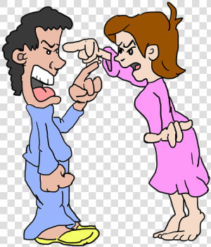 Argument  Argue  Fight  Fighting  Bicker  Couple   Cheating Wife Jokes  HD Png Download