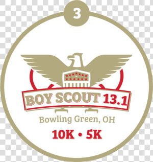 Boy Scout Half Marathon  amp  Tenderfoot 5k Bowling Green    Boy Scout 5k Bowling Green Ohio  HD Png Download