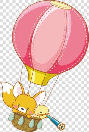 Transparent Hot Air Balloons Clipart   Cartoon Hot Air Balloon Clipart  HD Png Download