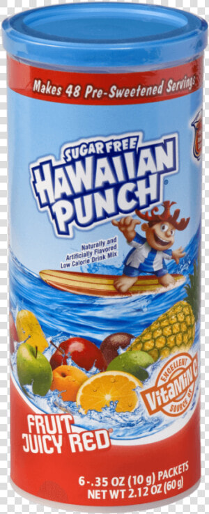 Hawaiian Punch Fruit Juicy Red Canister   Hawaiian Punch  HD Png Download