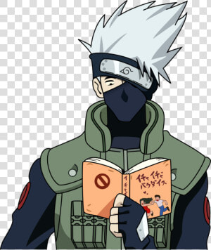 Png Freeuse Download Kakashi Hatake By Shnakes On Deviantart   Kakashi Hatake Holding Book  Transparent Png