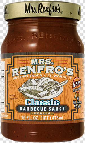 Barbecue Sauce Mrs Renfro  39 s Bbq  HD Png Download