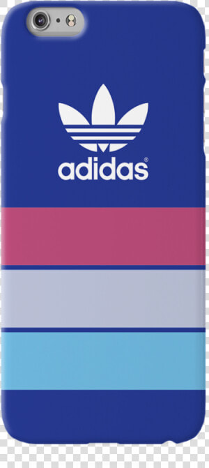 Iphone 6 Plus Back Cover And Case Blue Adidas Design   Iphone Back Cover Png  Transparent Png