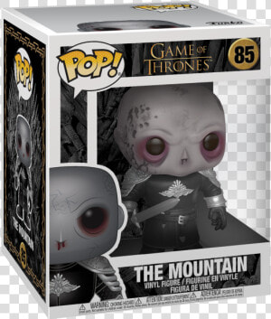 Game Of Thrones Pop Vinyl Figure The Mountain Unmasked   Funko Pop Game Of Thrones The Mountain Unmasked  HD Png Download