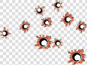 Vector Painted Bullet Holes Png Download   Circle  Transparent Png