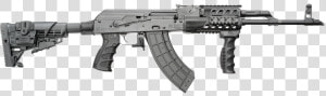 Transparent Kalashnikov Png   Kalashnikov Rifle  Png Download