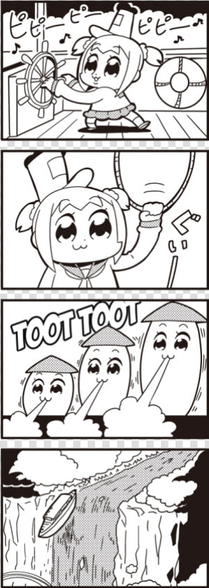 Pop Team Epic Png  Transparent Png