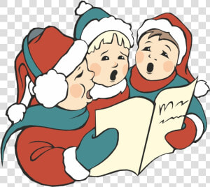 Christmas Carols Png Free Pic   Christmas Carolers Png  Transparent Png