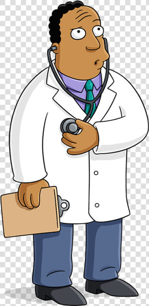 Julius Hibbert   Los Simpson Doctor Hibbert  HD Png Download