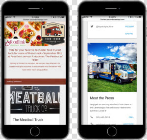 Wham Food Truck Ballot Mobile   Iphone  HD Png Download