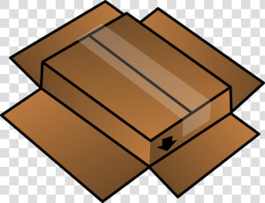 Cardboard Box Turned Around Clip Arts   Upside Down Box Png  Transparent Png