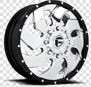 Fuel Cleaver D240 Dually Wheels  HD Png Download