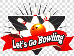 Bowling Pin Png   Lets Go Bowling Clipart  Transparent Png