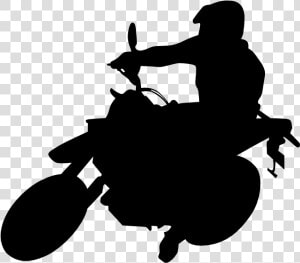 Motorcycle Clipart Motorcycle Driver   Motorcycle Rider Silhouette Transparent  HD Png Download