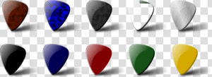 Guitar Pick Set Clipart By Chrisdesign   Guitar Pick Vector  HD Png Download