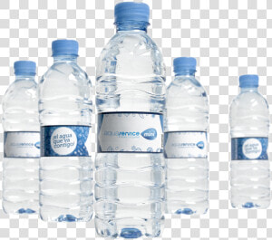 Botellas De Agua Aquaservice  HD Png Download